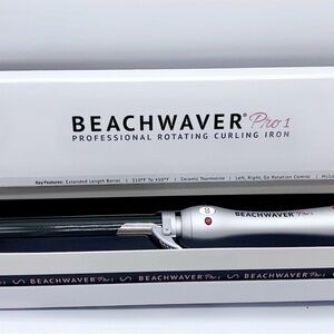 Beachesver Pro 1 Professional Rotating Curling Iron 1" classic barrel